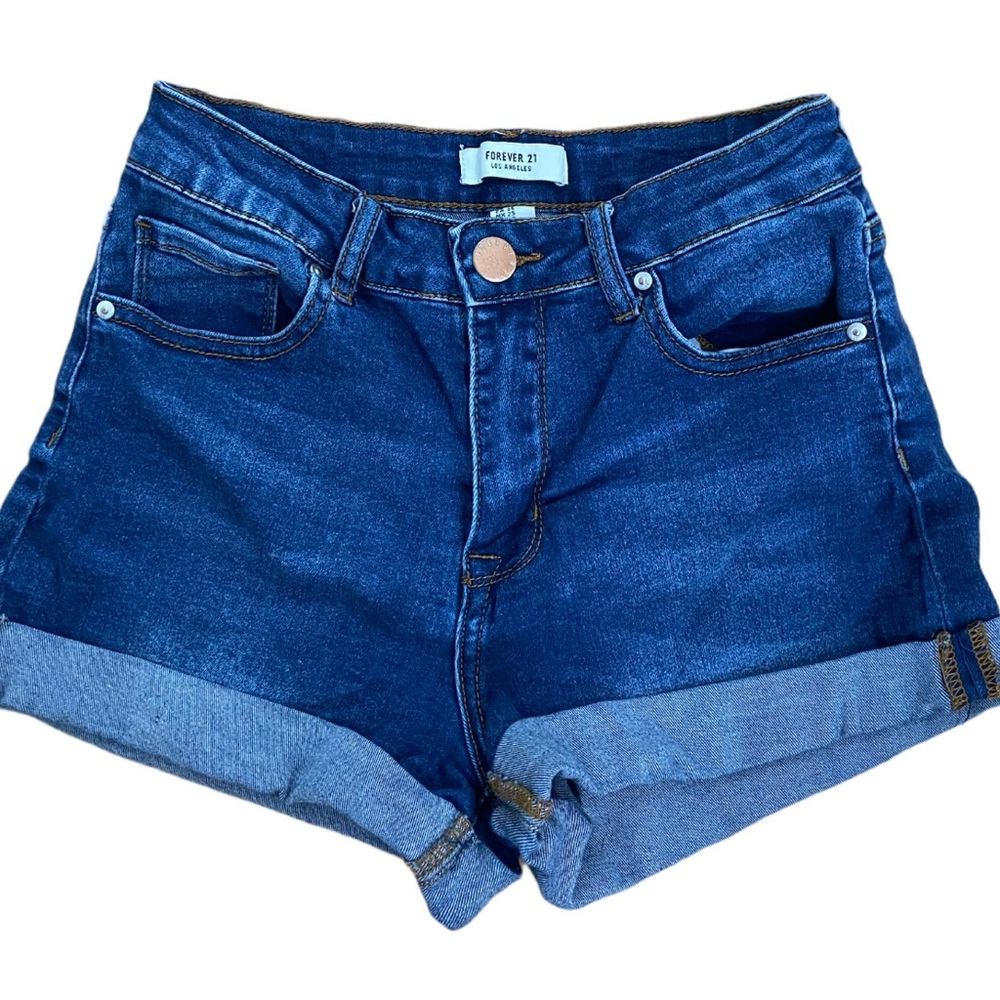 Forever 21 High Waist Denim Shorts